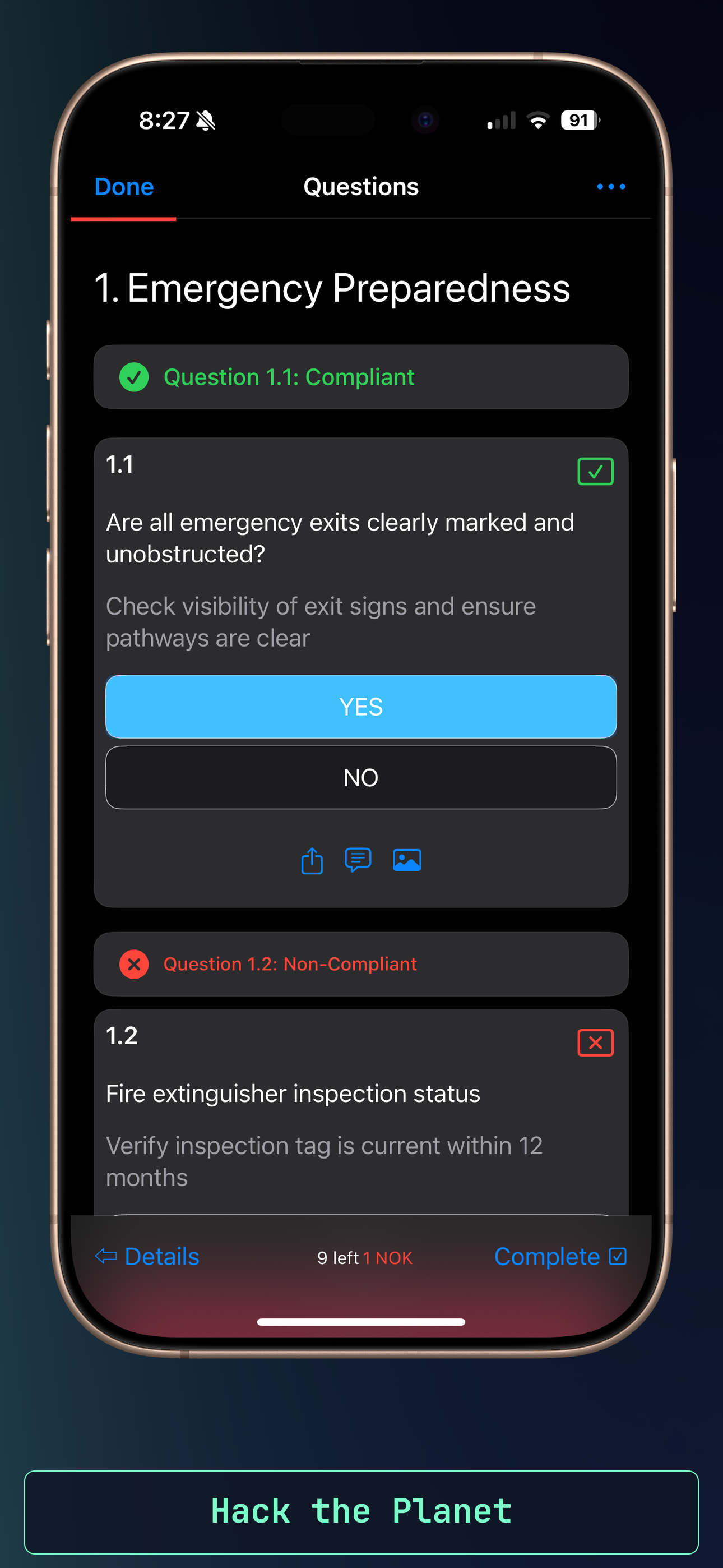 Nerdy OSS template preview